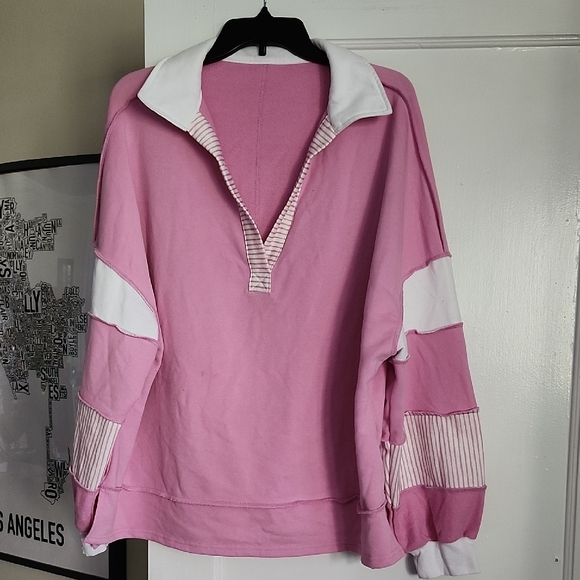 unbranded Tops - Women's Long Sleeved French Terry Style Sweatshirt